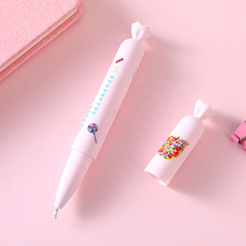 Cute Candy Colors Sausage Modeling Gel  Pen Girl Kawaii Student School Stationery 0.5mm