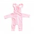 Cute Cartoon Baby Girls Warm Hooded Zipper Romper Lovely Rabbit Ear Long Sleeves Soft Infant Creeping Conjoined Clothes