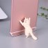 Cute Cartoon Cat Phone Holder Car Mount Sucker Bracket Universal for Sumsung Huawei LG iPhone X XS 8 7 6 white