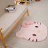 Cute Cartoon Hellokitty Pattern Game Mat Play Crawling Blanket for Living Room Decor Length 88X width 77CM