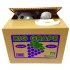 Cute Cartoon Kitten Stole Coin Piggy Bank Money Saving Box for Kids Adults Strawberry cat