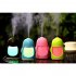 Cute Cartoon Penguin Shape 7 Colors Change Mini Air Humidifier Black