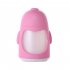 Cute Cartoon Penguin Shape 7 Colors Change Mini Air Humidifier Black