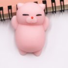 Cute Cartoon Squishy Doll Depression Doll for KIds Pink cat