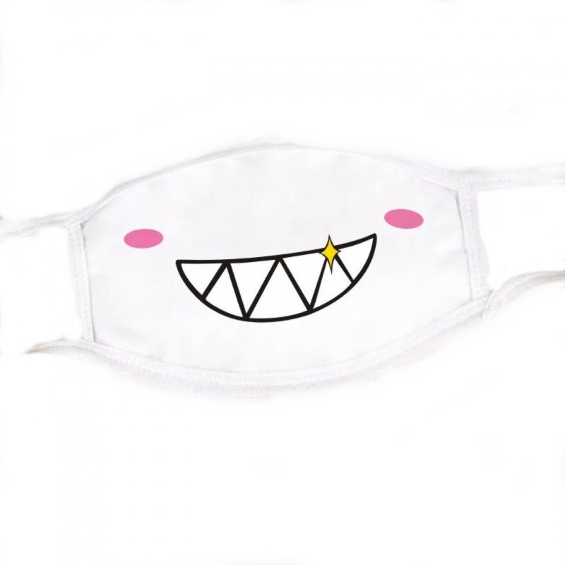 Cute Cartoon Washable Sunscreen Dust Haze Proof Mask 6