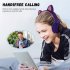 Cute Cat Ear Bluetooth 5 0 Headphones Foldable On Ear Stereo Wireless Headset with Mic LED Light Support FM Radio TF Card Aux in for Smartphones PC Tablet  Pink