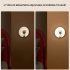 Cute Cat Motion Sensor Night Light Rechargeable Magnetic Nightlights Adjustable Brightness Cartoon Cat Led Lamp USB Charging  For Hallway Bedroom Nursery pink