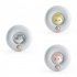 Cute Cat Motion Sensor Night Light Rechargeable Magnetic Nightlights Adjustable Brightness Cartoon Cat Led Lamp USB Charging  For Hallway Bedroom Nursery pink