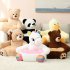 Cute Children Cartoon Plush  Sofa Various Animal Shapes Soft Comfortable Portable Chair Stuffed Toy Holiday Gifts For Kids Girls Duck