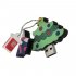Cute Christmas Tree Design FoxSank 4GB 8GB 16GB 32GB 64GB 128GB USB Flash Drive USB 2 0 Waterproof U DISK  Green 16GB