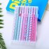 Cute Color Pens For Girls Colorful Gel Ink Pen Kit Multi color Roller Ball Pens For Kids Gifts 10 Pcs  0 38mm  Fresh small floral A color core