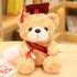 Cute Doctor Cap Bear Doll Graduation Bear Plush Doll Stuffed Plush Toys For Birthday Graduate Gifts For Student Kids red hat B 23cm