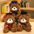 Cute Doctor Cap Bear Doll Graduation Bear Plush Doll Stuffed Plush Toys For Birthday Graduate Gifts For Student Kids red hat B 23cm