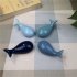 Cute Dolphin Porcelain Chopstick  Rack Holder Home Table Decorative Ornaments Style One
