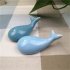 Cute Dolphin Porcelain Chopstick  Rack Holder Home Table Decorative Ornaments Style Three