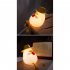 Cute Duck Night Light 3 level Brightness Adjustment Color Changing Timing Children Sleeping Lamp with Hat