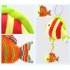 Cute Fashion Baby Cartoon Plush Marine Creature Dolls Puzzle Cartoon Pulling Bell Marine Animal Toys