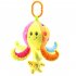 Cute Fashion Baby Cartoon Plush Marine Creature Dolls Puzzle Cartoon Pulling Bell Marine Animal Toys