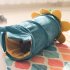 Cute Folding Vegetable Shape Warm Pet Tunnel Dogs Nest Cats Toy