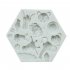 Cute Forest Animal Mould Silicone Molds Woodland Cake Decorative Mold Tools Kitchen Accessories 951 gray