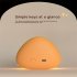 Cute Hamburg Desk Lamp  USB Rechargeable 1200mAh Battery Nursery Night Lights  3 Levels Dimming  Delayed Turn off Function  Room Decor For Boys Girls Gifts Nigh