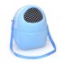 Cute Hamster Sleeping Bag Warm Travelling Bag for Pet Mouse Chinchilla Hedgehog Carrying Out Bag blue small