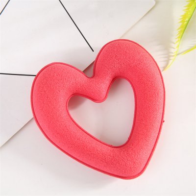 Wholesale Cute Heart Shaped Hair Styling Tool Women Girls Sponge