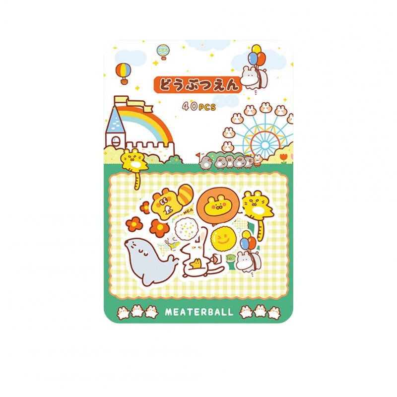 Cute Label Diary Handmade Adhesive Paper Sticker Scrapbooking Stationery Decor Sticker 2#