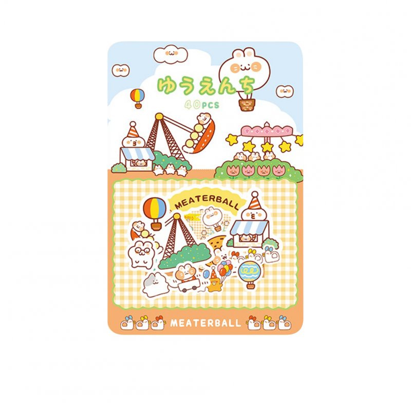 Cute Label Diary Handmade Adhesive Paper Sticker Scrapbooking Stationery Decor Sticker 5#