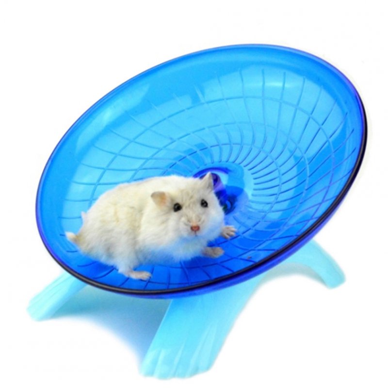 Cute Mute Hamster Toy Stable Wheel Roller