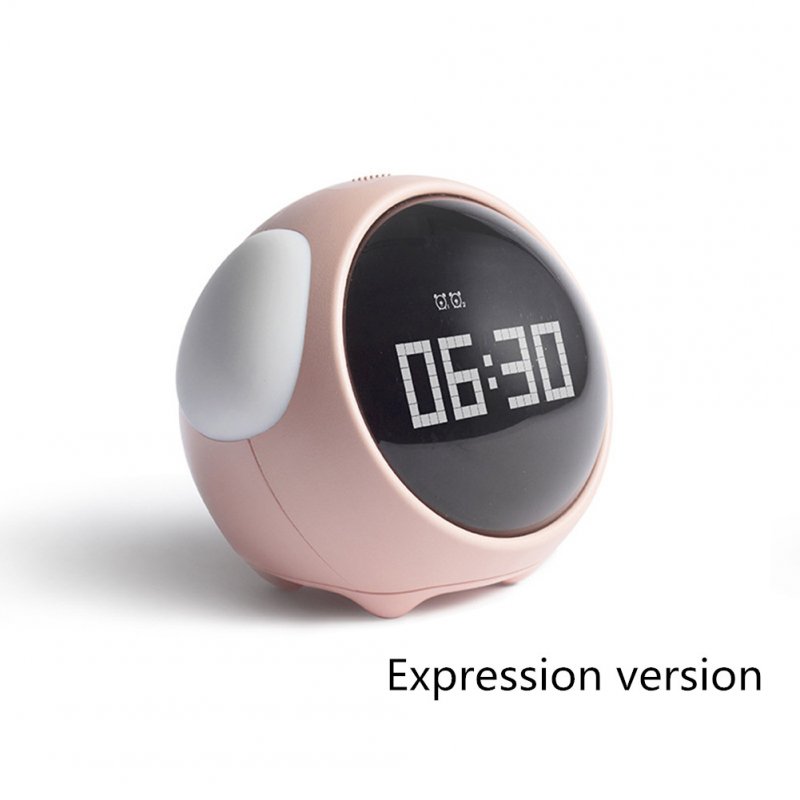 Cute Night Light Alarm Clock Led Smart Kids Digital Clock Home Decor Children Room Sleep Trainer Lamp Clocks