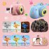 Cute Portable 2 0  LCD Mini Camera Dual Cameras 8 0MP Kids Children Digital Camera Camouflage