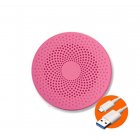 Cute Portable Mini Voice Control Bluetooth Speaker with <span style='color:#F7840C'>Phone</span> Function Pink