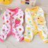 Cute Printing Cotton Pet Dog Four Feets Coat Pajamas red M