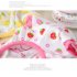 Cute Printing Cotton Pet Dog Four Feets Coat Pajamas red S