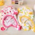 Cute Printing Cotton Pet Dog Four Feets Coat Pajamas yellow S