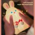 Cute Rabbit Led Silicone Night Light Usb Rechargeable Colorful Remote Control Lamp For Kids Baby Toy Gift Rabbit Night Light