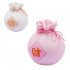 Cute Silicone LED Night Light Money Bag Shape Dimming Soft Eye Caring Bedroom Bedside Lamp Birthday Xmas Gifts For Boys Girls Pink