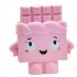 Cute Slow Rising Chocolate Doll Soft Squishy Toys Stress Anxiety Reducer Creative PU Vent Toy for Kids Adult