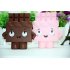 Cute Slow Rising Chocolate Doll Soft Squishy Toys Stress Anxiety Reducer Creative PU Vent Toy for Kids Adult