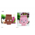Cute Slow Rising Chocolate Doll Soft Squishy Toys Stress Anxiety Reducer Creative PU Vent Toy for Kids Adult
