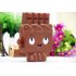 Cute Slow Rising Chocolate Doll Soft Squishy Toys Stress Anxiety Reducer Creative PU Vent Toy for Kids Adult