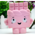 Cute Slow Rising Chocolate Doll Soft Squishy Toys Stress Anxiety Reducer Creative PU Vent Toy for Kids Adult