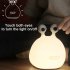 Cute Slug Night Light 3W Funny Nightlight Decor USB Charging Silicone Adjustable Brightness Lighting Decorations Timed Sleeping Light Gifts For Girls Boys Kids 