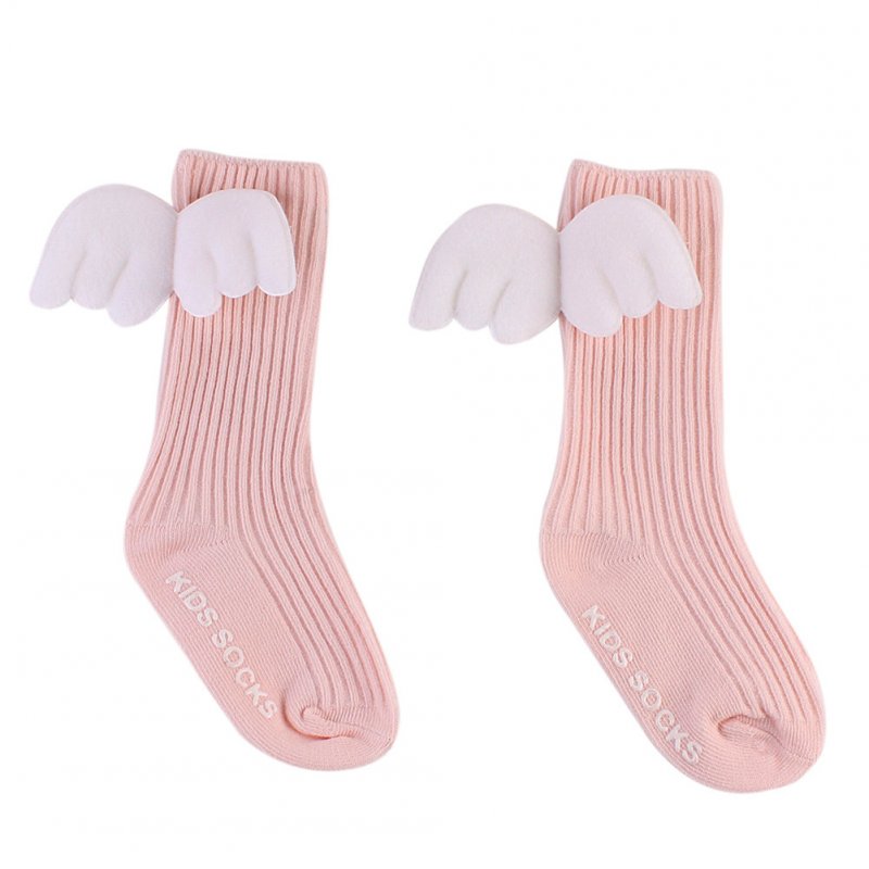 Cute Soft Cotton Unisex Baby Socks Angel Wings Breathable All-match Socks Christmas Gifts