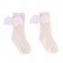 Cute Soft Cotton Unisex Baby Socks Angel Wings Breathable All match Socks Christmas Gifts