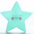 Cute Star Smile Face Soft Vinyl LED Night Light Toy for Baby Kids Bedroom Home Decoration Nursery Lamp