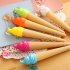 Cute Sweet Tube Ballpoint Pen 12pcs And Six Kinds Of Colors