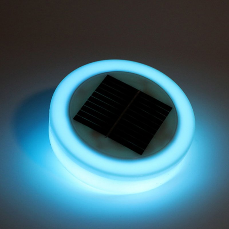 Solar LED Pool Light With Remote Control Outdoor IP65 Waterproof RGB Color Changing Underwater Solar Lamp For Villas Courtyards Lawns Water Surfaces 