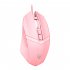 Cw921 Wired Gaming Mouse Non slip Macro Programming 4 speed 1200 3600dpi Usb 6 Buttons For Computer Office Gamer Pink